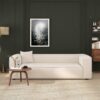 Marshall - Modern Boucle Sofa - Cream / White - Image 6