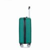 2 Piece Luggage Sets Lightweight Suitcase, Spinner Wheels, (20/14) - Dark Green - Image 17