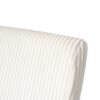 Modern Fabric Upholstered Dining Chair With Black Metal Legs (Set of 4) - Beige - Image 4