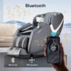 Bosscare - 2023 New Massage Chairs With Ai Voice Control Shiatsu Recliner - Gray - Image 2