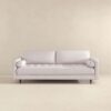 Anthony - Linen Sofa - Light Beige - Image 2