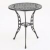 Bono Metal Bistro Set - Black - Image 10