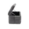 Stylish Storage Ottoman Bench With Safety Hinge For Living Room & Bedroom - Dark Gray - Image 19