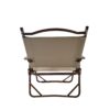 Comfy Foldable And Portable Chair With Armrests, Indoor And Outdoor (Set of 4) - Brown - Image 6
