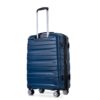 3 Piece Luggage Sets Pc Lightweight & Durable Expandable Suitcase With Two Hooks, Double Spinner Wheels, Tsa Lock, (21/25/29) - Dark Blue - Image 14