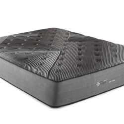 Pure Ice - 14" Full Plush Quilted Mattress - Black