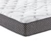 10" Twin Long Quilted Hybrid Mattress, Medium Firm - Black / White - Image 4