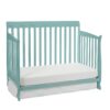 Riley - 4 In 1 Convertible Crib - Turquoise - Image 4