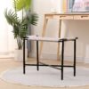 Boho Hand Woven Entryway Ottoman Vanity Chair Footrest Stool For Living Room Sofas - Gray - Image 5
