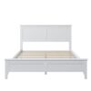 Full Modern Solid Wood Platform Bed - White - Image 5