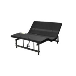 Adjustable Bed Base Frame Queen With Head And Foot Incline Wireless Remote - Antique Black