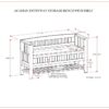 Acadian - Entryway Storage Bench With Shelf - Brown - Image 13