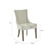 Ultra - Dining Chair With High Back (Set of 2) - Light Green Multi - Image 3