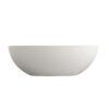 65.2" Freestanding Solid Surface Soaking Bathtub For Bathroom - Matte White - Image 4