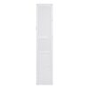 Queen Size Murphy Wall Bed With Shelves, Space Saving - White - Image 7