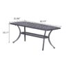 Coffee Table - Gunmetal - Image 4
