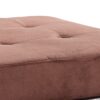 Upholstered Ottoman Elegant - Chocolate - Image 4