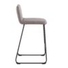 Casper - Fixed Height Contemporary Counter Stool (Set of 2) - Black / Gray - Image 3