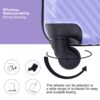 3 Piece Luggage Sets Lightweight Suitcase With Two Hooks, Spinner Wheels, (20/24/28) - Light Purple - Image 4
