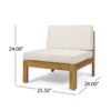 Alcove - L Shape Sofa Set - Beige - Image 10