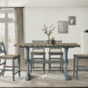 Counter Stool - Aqua Blue - Image 6