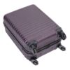 20" Carry On Luggage Lightweight Suitcase, Spinner Wheels - Purple - Image 12