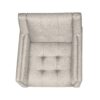 Luminaesque - Fabric Upholstered Armchair With Tufted Back - Beige - Image 6