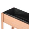 Raised Garden Bed & Legs, Elevated Planter Box For Outdoor Plants Flowers Fruits Vegetable Herb Growing - Coffee - Image 15