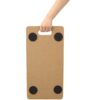 Furniture Moving Dolly, Heavy Duty Wood Rolling Mover With Wheels For Piano Couch Fridge Heavy Items, Securely Holds 500 Lbs (Set of 4) - Natural - Image 3