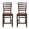 Timberline - Ladderback Barstools (Set of 2) - Brown - Image 2