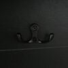 Hall Tree With 3 Hooks, Coat Hanger, Entryway Bench, Storage Bench, 3 In 1 Design, For Entrance, Hallway - Black - Image 9