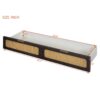 Full Size Murphy Bed With Large Drawers And Elegant Design - Espresso - Image 16