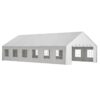 Party Tent Heavy Duty, Large Wedding Event Shelters With 3 Carry Bags & Removable Sidewalls, Outdoor Canopy Gazebo Commercial Tents For Parties Carport Camping Garden Patio - White - Image 13