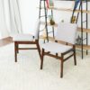 Gusto - Dining Chair (Set of 2) - Brown / Light Gray - Image 5