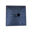 42 Pound Square Resin Umbrella Base - Black - Image 3