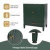 Vintage Style 30" Bathroom Vanity With Sink, Multi Functional Storage - Dark Green - Image 6
