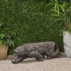 Leopard Lightweight Concrete Bench - Copper - Image 4