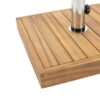 Ralph - Square Umbrella Base - Teak - Image 10