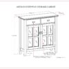 Artisan - Entryway Storage Cabinet - Russet Brown - Image 11