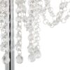 Droplet - Contemporary Floor Lamp - Polished Chrome / Clear - Image 4