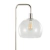 Metro - Contemporary Floor Lamp - Polished Nickel / Clear Seeded - Image 3