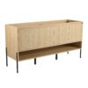 Modern Freestanding Bathroom Vanity With 4 Soft Close Cabinet Doors - Oak - Image 2
