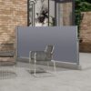 118.1" Retractable Side Screen Awning, Uv Resistant, Waterproof, Patio Privacy Screen For Garden, Balcony, Courtyard - Dark Gray - Image 2
