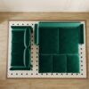 Pull Out Sofa Bed, 3 Seat Convertible Sleeper Sofa With 2 In 1 Pillow And Blanket Set Multifunctional Velvet Sofa Bed - Green - Image 8