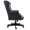 Executive Office Chair, High Back Reclining Comfortable Desk Chair With Smooth Glide Caster Wheels - Black - Image 5