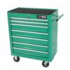 7 Drawers Multifunctional Tool Cart & Wheels - Green - Image 8