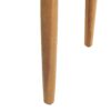 Outdoor Square Side Table With Slatted Top And Wood Frame - Teak - Image 6