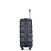 Expandable 3 Piece Luggage Sets Pc Lightweight & Durable Suitcase With Two Hooks, Spinner Wheels, Tsa Lock, (21/25/29) - Black - Image 14