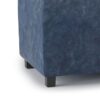 Avalon - Storage Ottoman - Denim Blue - Image 5