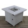 Propane Fire Pit Table - Natural Whitewash - Image 2